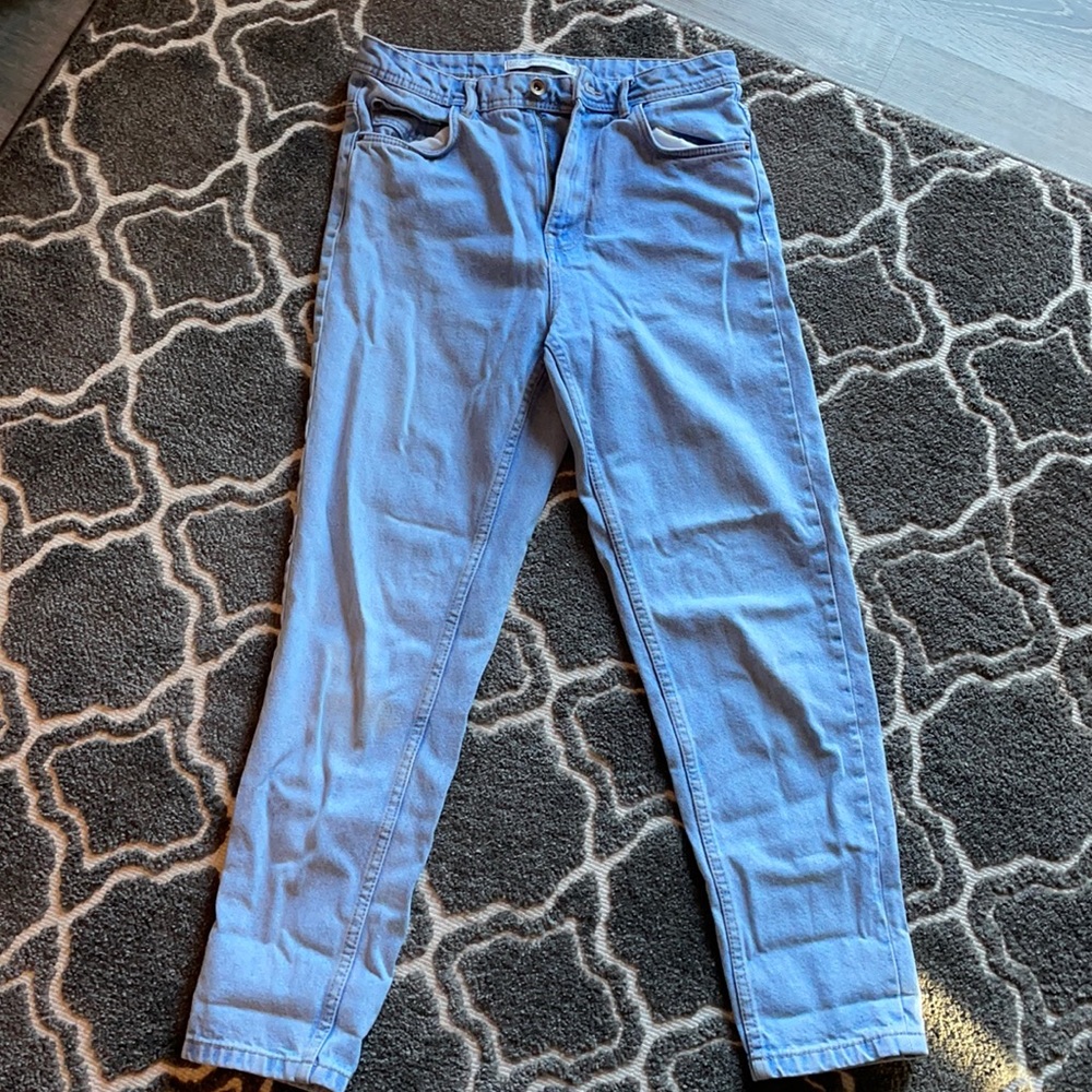 Zara mom jeans